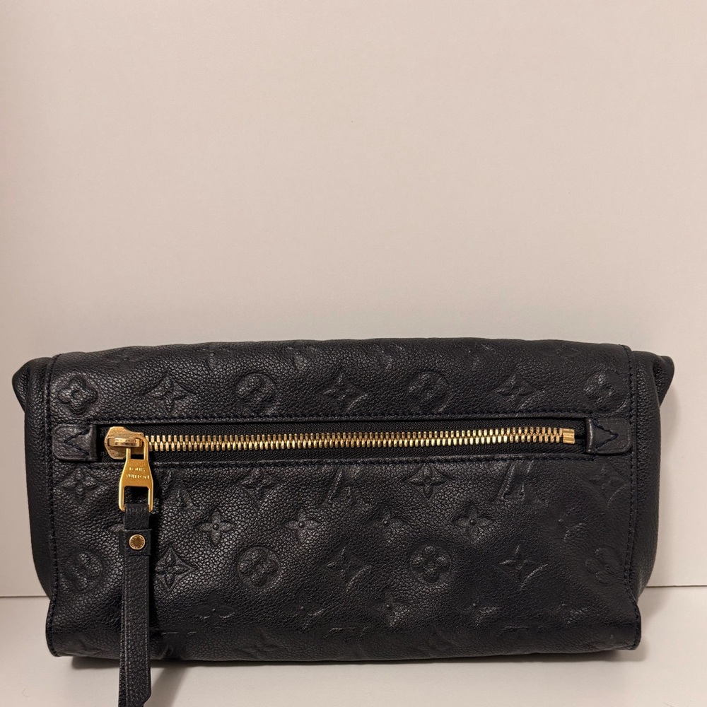 Authentic Louis Vuitton Petillante Empreinte Clutch Blue-Black | Gold Hardware - Picture 4 of 16